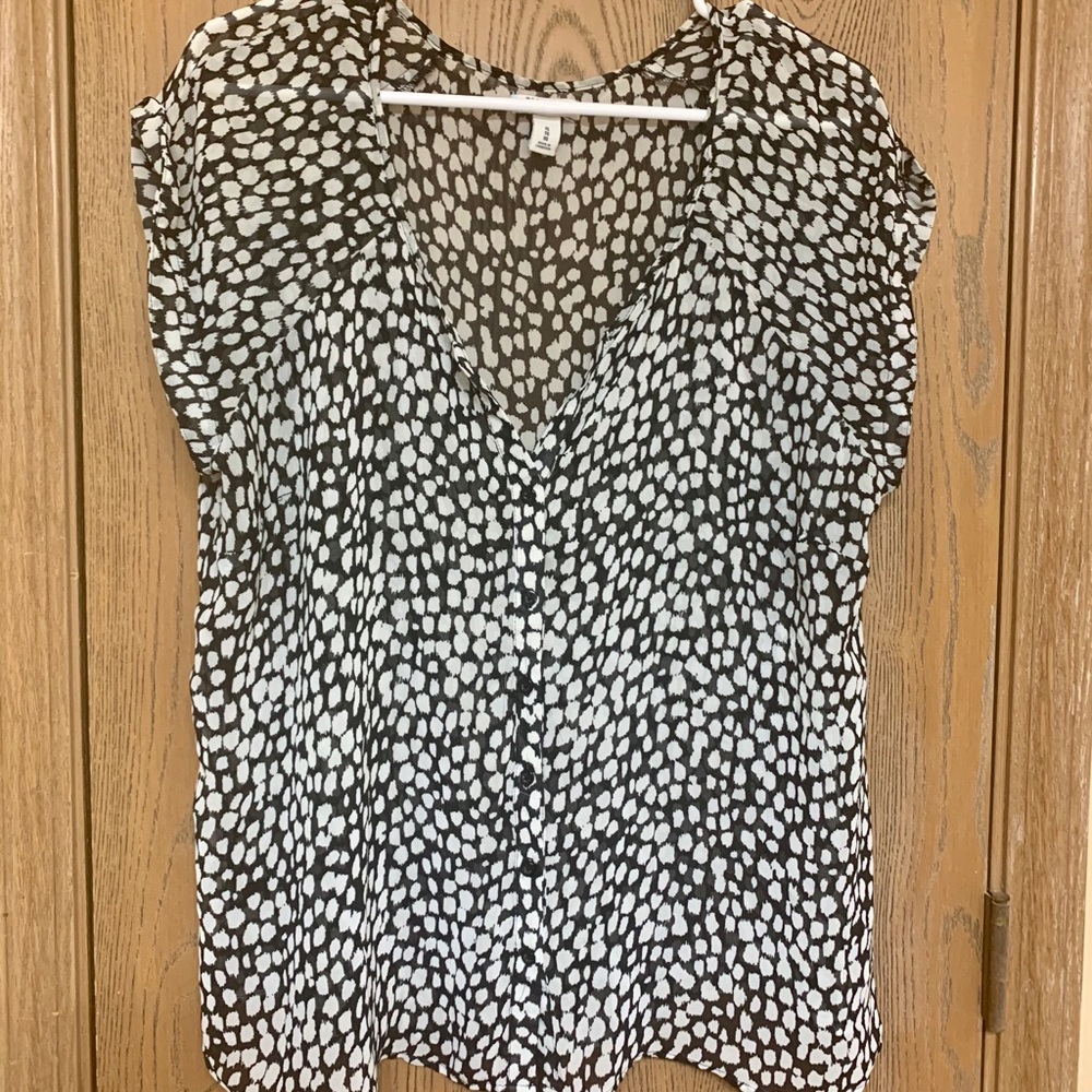 Lightweight semi sheer blouse from Old Navy